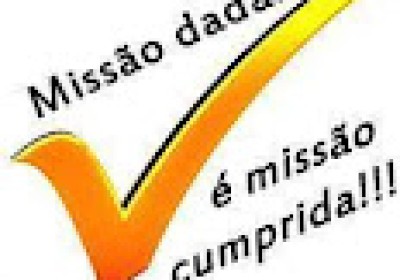 Missão cumprida